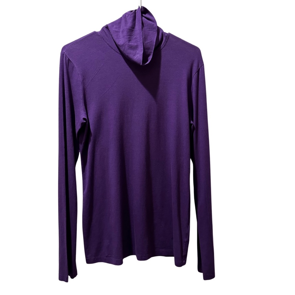 Anne Klein Women's Long Sleeve Turtle Neck Large